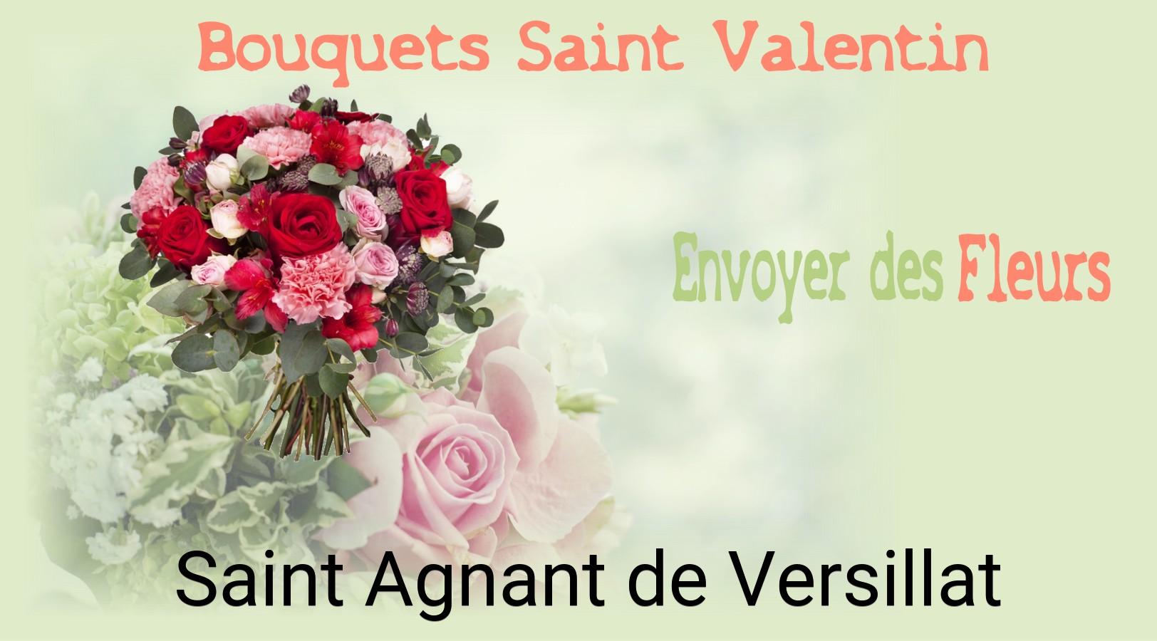 Roses de Saint-Valentin livrées à Saint-Agnant-de-Versillat